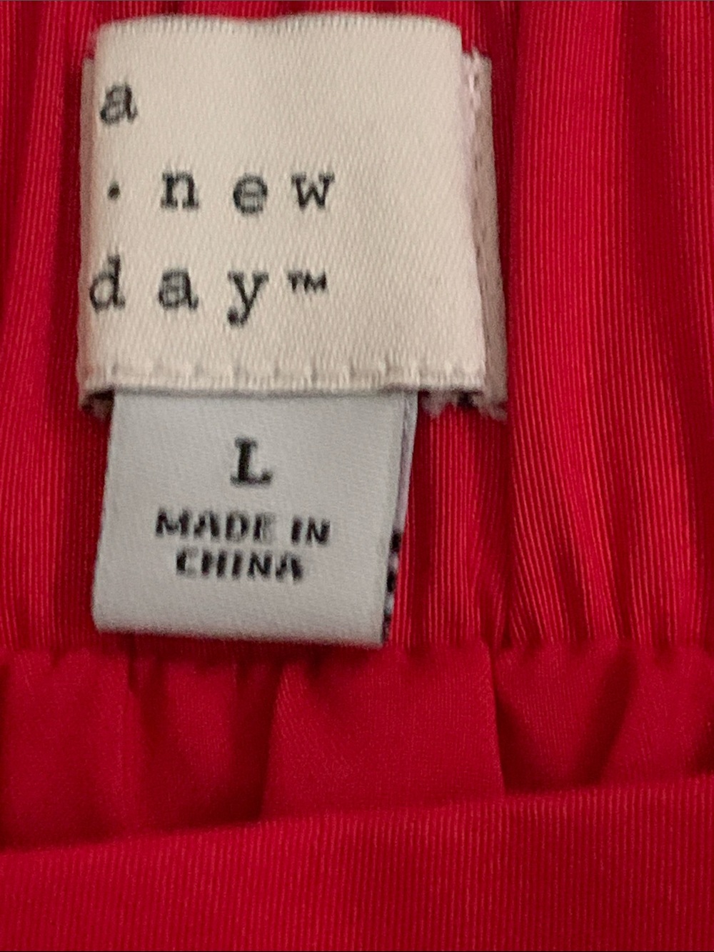 a new day Red Bubble Hem Mini Skirt - Picture 3 of 7